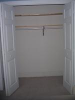 This closet is a bit small