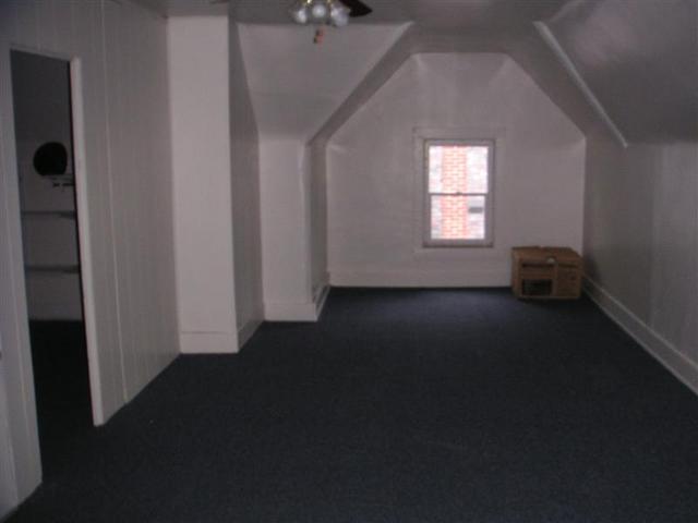 The third-floor "bedroom"