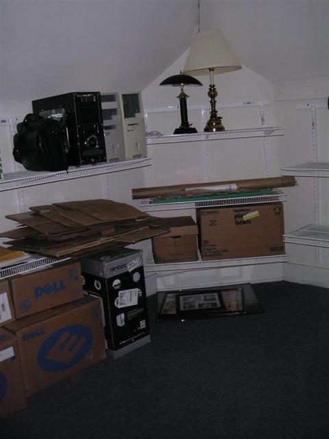 More storage upstairs