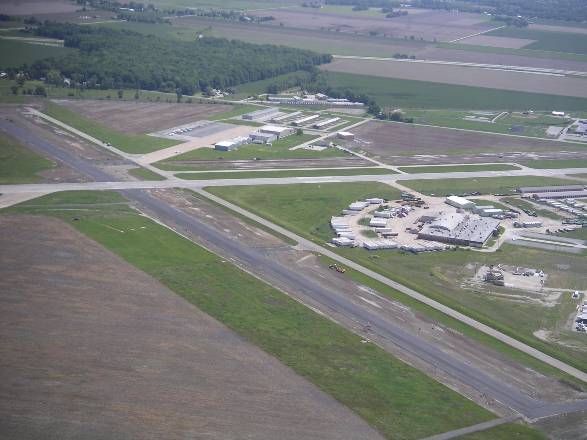 New runway at the airport