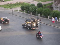 french flag hearse 1