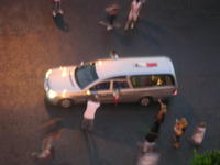 french flag hearse 2