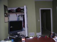 My "office", and my bigass closet